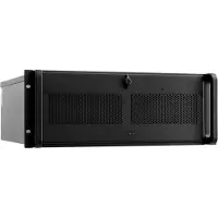 Chieftec UNC-410S-B-U3-OP 19" 4U chassi No PSU B - Kabinet - Server (Rack) - Sort