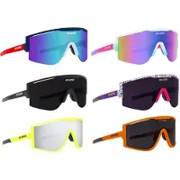 Pit Viper - Solbriller - The Factory Team Try-Hard til Unisex - Orange