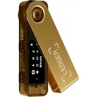 Ledger Nano S Plus Gold Crypto Hardware Wallet