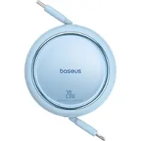 Baseus USB-kabel Free2Pull USB-C til iP 20W 1m (blå)