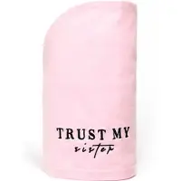 Trust My Sister bomulds-hårhåndklæde