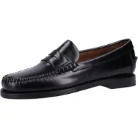 Sebago Sebagotil kvinder. 7001530 Klassiske mokkasiner i læder Dan black (37), Sort, Fast, 1-3 cm, Ingen, Casual, Party