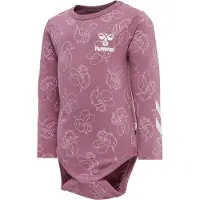 Hummel Body l/æ - hmlBeatrix - Heather Rose - - 3 år (98) - Body L/Æ
