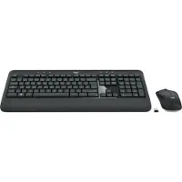 Logitech MK540 Advanded Wireless Combo - ND - Tastatur & Mus sæt - Nordisk - Sort