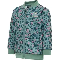 Hummel Sweatjakke smaragd / jade / gammelrosa