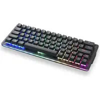 Mountain Everest 60 RGB (ANSI / US layout) - Gaming Tastatur - Amerikansk engelsk - Sort