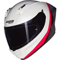 Nolan N60-6 Sport Special lakering Integralhjelm Hvid/Sort/Rød XL