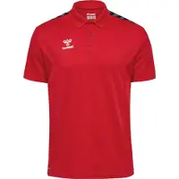 Hummel Funktionsskjorte cranberry / sort / hvid