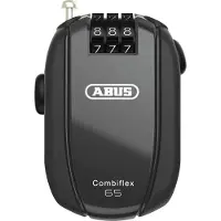 ABUS Combiflex StopOver 65, wirelås, sort
