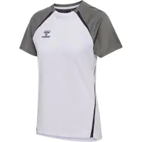 Hummel Funktionsbluse 'Lead 2.0' grå / sort / hvid