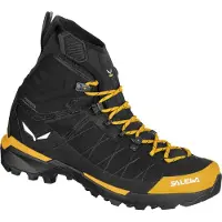 Salewa - Vandresko herre - Ortles Light Mid Ptx M Gold/Black til UnisexNylon - Størrelse 44,5 - Sort