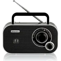Roadstar TRA-2235, Bærbar, Analog, FM, 6,5 W, 3,5 mm, Sort