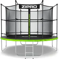 Zipro Trampolin med net og stige Ø312cm