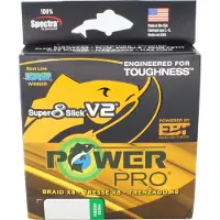 Power pro Super 8 Slick V2 Flettet Fiskesnøre 135 M