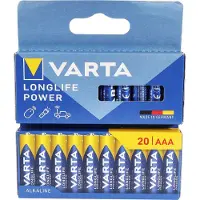 Varta Longlife Power batteri - AAA 20 pk.