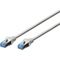 Digitus Ecoline patch cable - 15 m - grey - Grå - 15 meter