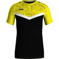 Jako Funktionsskjorte lemon / sort / hvid