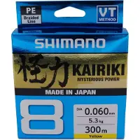 Shimano Fishing Kairiki 8 Flettet Fiskesnøre 300 M