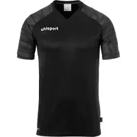 Uhlsport Fodboldtrøje mørkegrå / sort / hvid