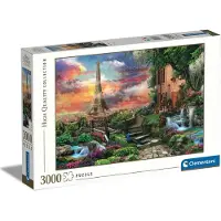 Clementoni 33550 Collection Paris Dream 3000 brikker lavet i Italien puslespil til voksne flerfarvet