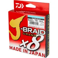 Daiwa J-braid Grand X8 Flettet Fiskesnøre 135 M