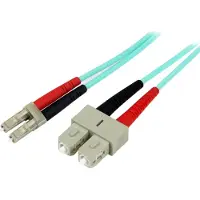 StarTech.com 10 Gb Aqua Fiber Patch-kabel Lc/sc 2m