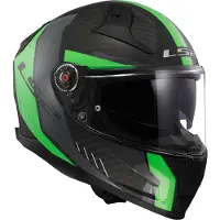 LS2 Ff811 Vector Ii Carbon Grid Fullface-hjelm