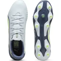 Puma King Match FG/AG Lights Out - Grøn/Grøn/Blå, størrelse 42