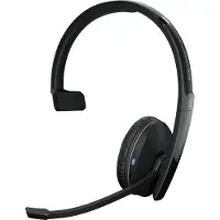 Epos ADAPT 230 - Headset - på øret - Bluetooth - trådløs - USB - sort - Certified for Microsoft Teams, Optimeret til UC