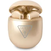 GUESS Triangle Logo Bluetooth TWS trådløse hovedtelefoner - Guld