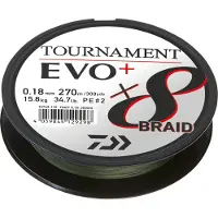 Daiwa Tournament Evo Plus Flettet Fiskesnøre 270 M