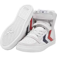 Hummel Støvler - Slimmer Stadil Leather High Jr. - Hvid - - 28 - Støvler