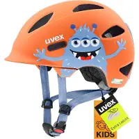 Uvex børnecykelhjelm Oyo Style monster papaya mat str. 50-54 cm
