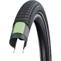 Schwalbe Big Ben Plus HS 439, 28, Vej, Slangeløst færdig dæk, Banecykling, Sort, 30 - 55 psi