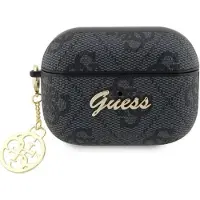 GUESS GUAP2G4GSMK AirPods Pro 2 cover sort/sort 4G Charm Collection