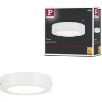 Paulmann Lunar, Rund, Overflademonteret, Hvid, Aluminium, II, 13,5 W