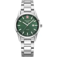 Swiss Alpine Military Dameur 7767.1134 Argos Grøn/Stål Ø34 mm