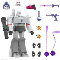 Super7 Transformers Ultimates Action Megatron G1 Tegnefilmsfigur 20 Cm