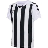 Hummel Spilletrøje Core Striped - Hvid/Sort Børn, størrelse 176 cm
