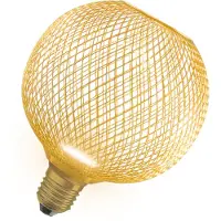 Ledvance LED-pære E27 Globe Guld 300lm 3,5W/827 4058075840089 Modsvarer: N/A