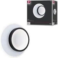 Paulmann 71165 LED-væglampe 9.5 W LED (RGB) Hvid, Sort