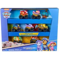 Spin Master : Rescue Wheels 7-delt Pup Squad Racers gaves?t med eksklusivt Roxi-leget?j til drenge og piger p? 3 ?r