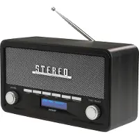 Denver DAB-18DARKGREY - DAB portable radio - Bluetooth - DAB/DAB+/FM - Stereo - Grå