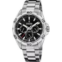 Festina Herreur F20623-5 Classic Sort/Stål Ø44.7 mm