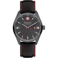 Swiss Military Hanowa Herreur SMWGB2200140 Roadrunner Grå/Læder
