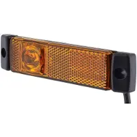 Hella 2PS 008 645-001, LED, Gul, 24 V, 0.05 A, Tyskland, 130 mm