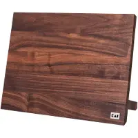 Kai DM-0806, Magnetstrimmel knivblok, Valnød, Valnød, Rektandel, 340 mm, 140 mm