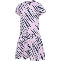 Hummel Kjole mørkeblå / brun / pink / hvid