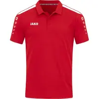 Jako Funktionsbluse rød / hvid
