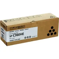 Ricoh SPC360HE Tonerkassette Sort